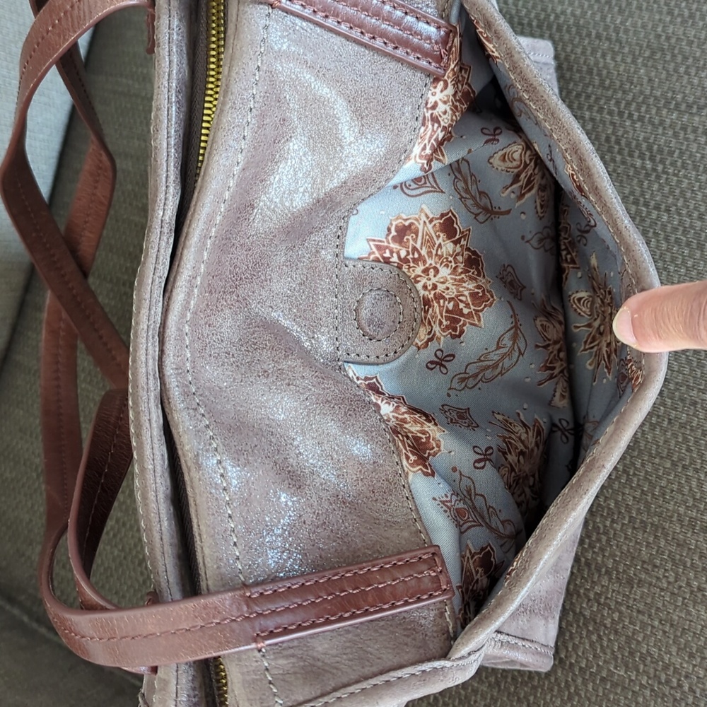 HOBO International Textured Sueded Mini Tote Bag - Picture 9 of 17